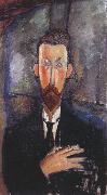 Portrait of Paul Alexandre in Front of a Window (mk39) Amedeo Modigliani